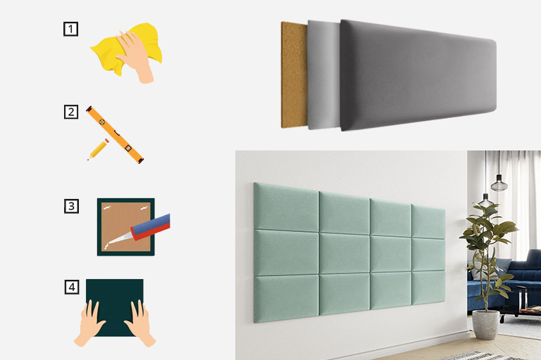 Pannello murale morbido